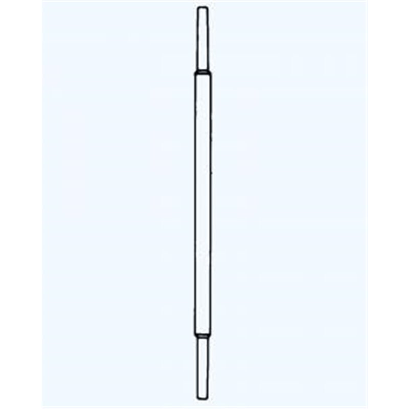 Tige à souder polie verre massif pour palier d'agitateur Ø 9.99 Lg. 240mm