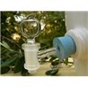 Robinet clé verre pour vinaigrier + jeu de 2 bouchons caoutchouc percés