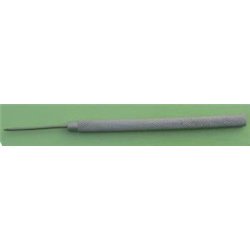 Aiguille poitue longueur 125mm manche métal