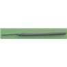 Aiguille poitue longueur 125mm manche métal