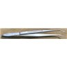 Pince fine courbée bouts pointus - longueur 115mm