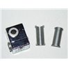 Entretoise pour noix carrée Ø 12mm - pour fixation avec tige Ø 8mm