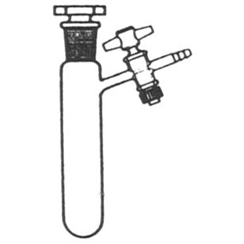 Tube de schlenk rc 14/23f ø 20 x ht. 90 robinet clé verre