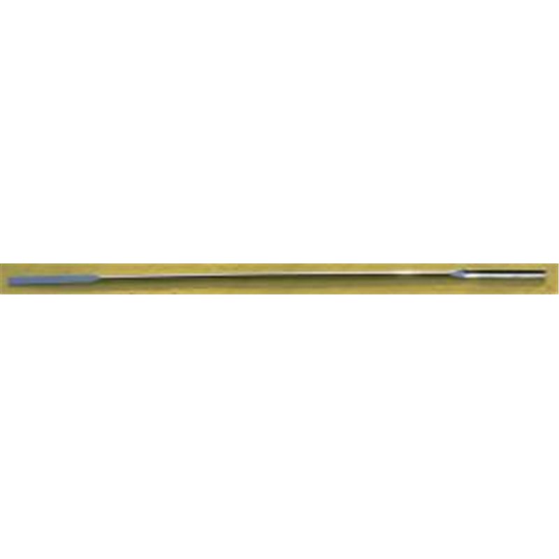 Spatule spéciale pour tube R.M.N - Longueur 215mm - 1 couloir - 1 plat Ø 4mm
