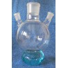 Ballon fond rond 3 cols 1l - central droit rc 4 - latéraux obliques rc 1