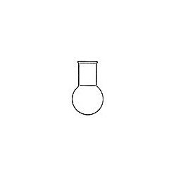 Ballon fond rond col large 2 litres