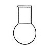 Ballon fond rond col large 2 litres
