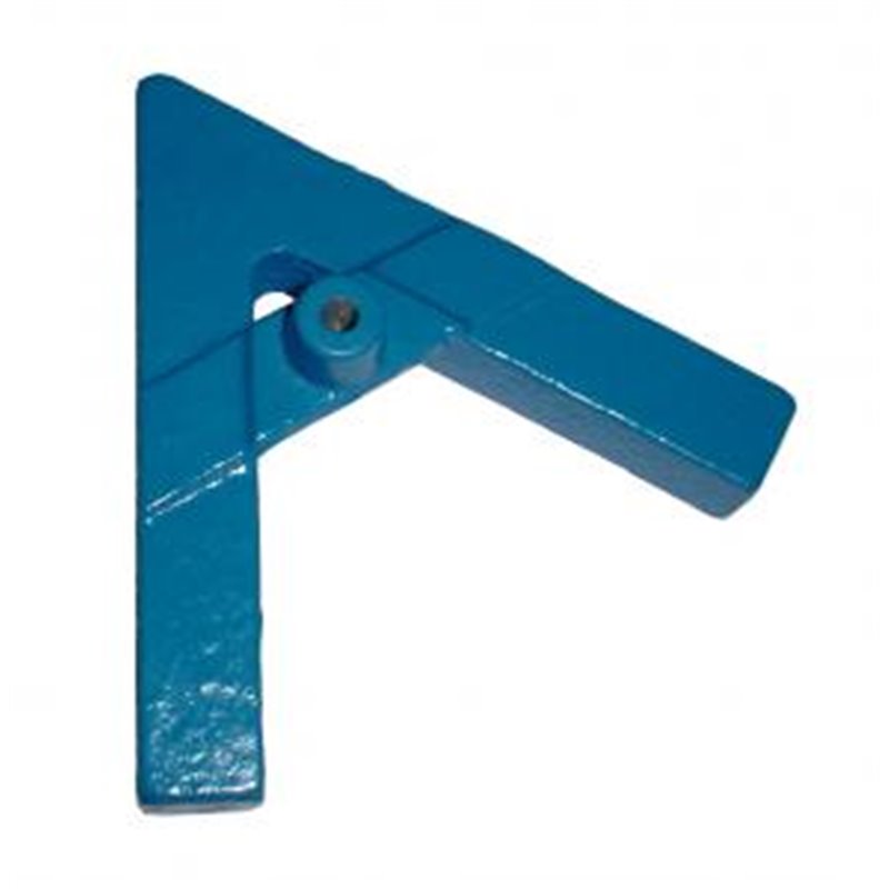 Support acier en forme de A - pieds longueur 200mm - pour tige Ø 12mm