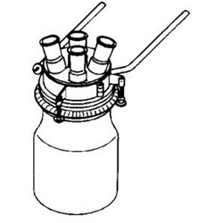 Fixation pour couvercle de réacteur dn 100