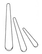 Spatule polpropylene