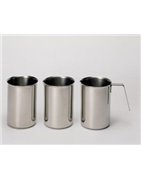 Bécher et carafe inox