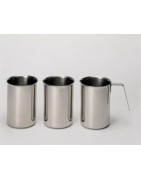 Bécher et carafe inox