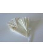 Papier filtre plissé entonnoir